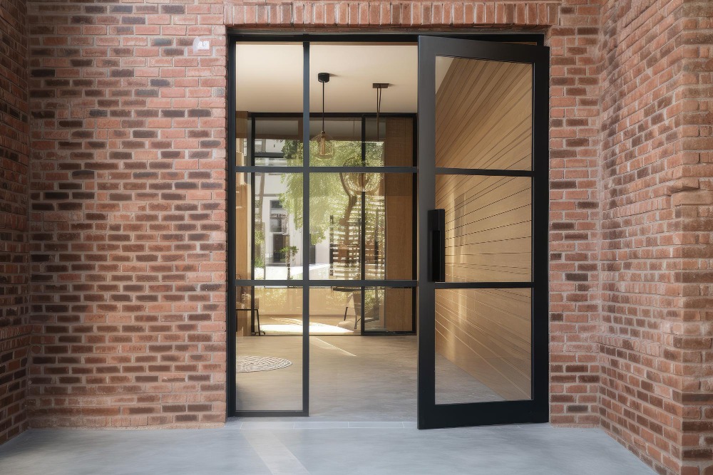 Алюминиевые двери и их преимущества 1 126368