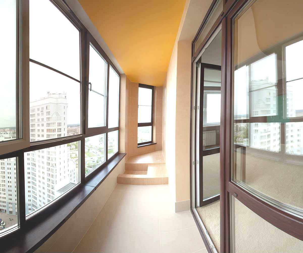 Алюминиевые раздвижные окна на балкон