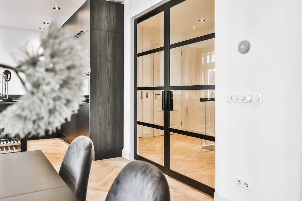 Алюминиевые офисные двери 1 1629